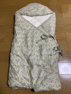 USEDハンドメイド/リバティ柄生地 おくるみ/出産準備 ベビーカー 防寒カバー