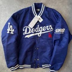 即完売　NEWERA ドジャース ナイロンジャケット ブルー GR8 2025