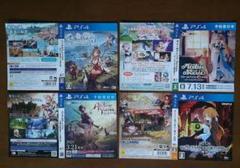 PS4用ソフト用ダミジャケ (アトリエシリーズ、他)　4枚のサムネイル