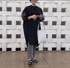 未使用】YONFA ヨンファ big box shirt ブラック - メルカリ