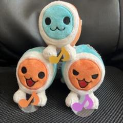 太鼓の達人　ぬいぐるみマスコット　〜いろんな音符だドン〜　３セット