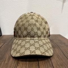 GUCCI GGロゴ　インターロッキングGシェリーベースボールキャップ S 2025年最新】グッチ ベースボールキャップ GGの人気アイテム