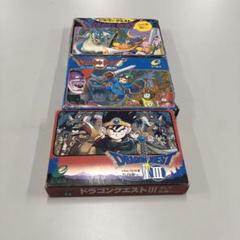 NO.1880　ファミコン　ドラゴンクエスト　Ⅰ・Ⅱ・Ⅲ　まとめ売り