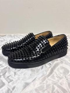Christian Louboutin スリッポン 27cm ブラックのサムネイル