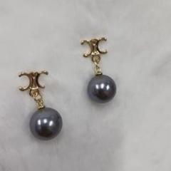 CELINE ✨シルバー パール ピアス⭐ 一目惚れ！CELINEのバロックパールピアスをお迎えしました