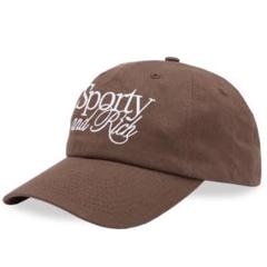 【新品未使用】SPORTY&RICH コーデュロイキャップ Sporty & Rich Wellness Club コーデュロイ キャップ | ブルー