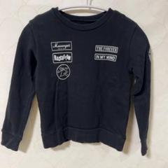 RADCUSTOMブラックトレーナー 120cm