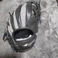 Mizuno 軟式グローブ 黒/グレー　NB TECH KNIT