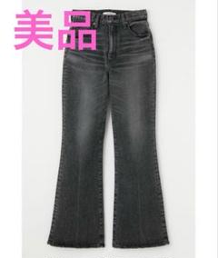 【美品】MOUSSY MVSフレアデニム　ブラック　24インチ MOUSSY | MVS BLACK FLARE (フレア ) |SHEL'TTER WEBSTORE