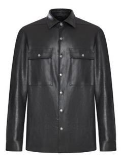 レザー ジップ パーカー ジャケット 本革 Rick Owens LGB レザー ジップ パーカー ジャケット 本革 Rick Owens LGB メンズ