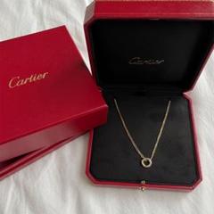 2度のみ使用Cartier カルティエ K18 1PダイヤCハートネックレス - メルカリ