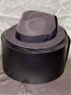 Fuji hat 中折れ帽 兎毛 ダークグレー 61cm Fuji hat 中折れ帽 兎毛 ダークグレー 61cm