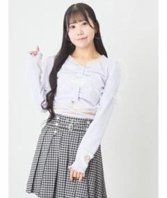 専用♡Ank Rouge ダブルリボンぐるぐるトップス ブルーグレー 量産
