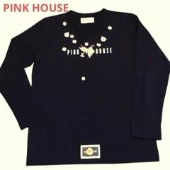 【新品未使用】PINK HOUSE ピンクハウス長袖ロングTシャツ 黒 PINK HOUSE（Tシャツ(長袖/七分)）のフリマアイテム一覧
