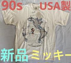 新品　90s アメリカ製　ディズニー　ミッキー　tシャツ