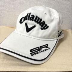 Callaway キャロウェイ ゴルフキャップ ツアーキャップ 白 ロゴ