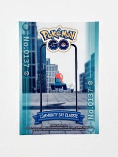 ポケモンGO コミュニティ デイ ポケセン限定シール ポリゴンのサムネイル