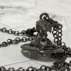 Vivienne Westwood｜タイニーオーブネックレス　ガンメタ