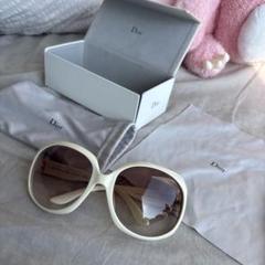 き*こ様 （希少）Dior クリスチャン　ディオール　サングラス　白　ホワイト Christian Dior - 正規 良品 浜崎あゆみ着 ディオール Dior