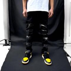 alyx カットオフ　パンツ　スタッズ　パンク alyx カットオフパンツスタッズパンク