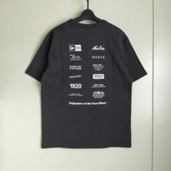 ニューエラ　コットンTシャツ ロゴアーカイブ　スミクロ　Lサイズ　新品②のサムネイル