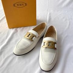 2025年最新】Tod's カラー：ホワイト系 ローファー・革靴の人気