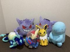 ポケモン ぬいぐるみ 6体　ゲンガー　ヌオー　テラパゴス　ミロカロス　サンダース