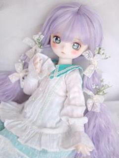 AS13 BJD 1/3 人形 ドール　用ウィッグ カツラ 耐熱 ハンドメイド