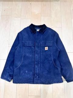 トラディショナルジャケット 希少】carhartt カーハート トラディショナルジャケット 企業 2XL