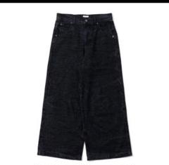 ブラック　bless u BU stripe denim Mサイズ　即完売　新品 BU stripe denim – YZ