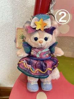 香港ディズニー 20周年 リーナベル ぬいぐるみキーチェーン キーホルダー ②