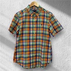 Ralph Lauren ボーイズ XL チェックシャツ 半袖 メンズM相当