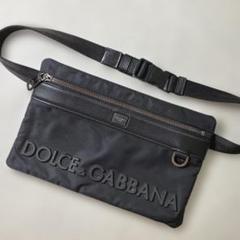 【極美品】ドルチェ&ガッバーナ ウエストポーチ　ウエストバッグ　マヨリカプリント 極美品】ドルチェ&ガッバーナ ウエストポーチ ウエストバッグ