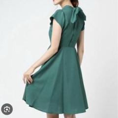 レディアゼル　バックリボン　ハイネックワンピース