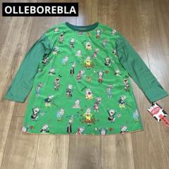 OLLEBOREBLA(アルベロ)刺繍もたチーフ付きチュニックカットソー