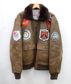 G-1 レザー フライト ボンバージャケット ワッペン