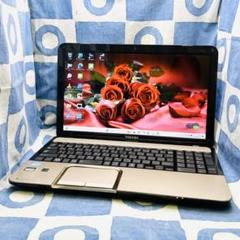 【東芝】T552 高性能i7 新品SSD256GB 16GB ピンク ノートPC 東芝】T552 高性能i7 新品SSD256GB 16GB ピンク ノートPC