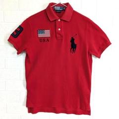 y2k ノームコア 00s❤︎ラルフローレン U.S.A 国旗 ポロシャツ y2kノームコア 00s❤︎ラルフローレン tops - メルカリ