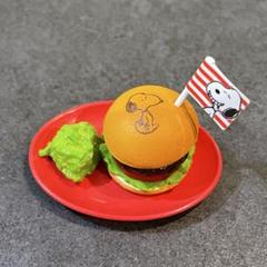 スヌーピーリーメント　ミニチュア　ヴィンテージカフェ　ハンバーガーのサムネイル
