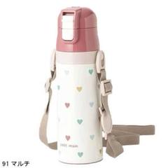 新品未使用★プティマイン　ステンレスボトル　マルチ　ピンク　ハート　直飲み 新品未使用☆プティマイン ステンレスボトル マルチ ピンク