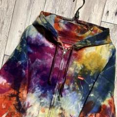 Supreme Overdyed Small Box Zip Up Hooded