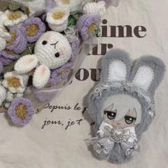 ちびぐるみ ぬい服 着ぐるみ 10cm うさぎ - メルカリ