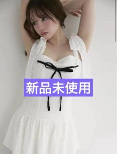 andmary Natalie mini dress white アンドマリー - メルカリ