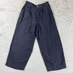 パラスパレス　パンツ　美品　紺　ネイビー　ゴムパンツ　綿100 春夏秋　人気 パンツ パラスパレス