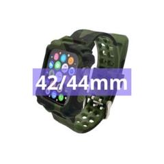 アップルウォッチ バンド 化粧箱付き 42 44mm 迷彩