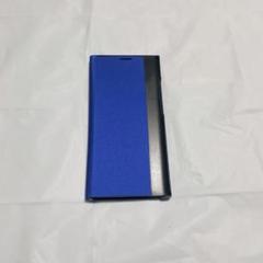 Galaxy Note20Ultra ギャラクシー 手帳型 ブルー ブラック