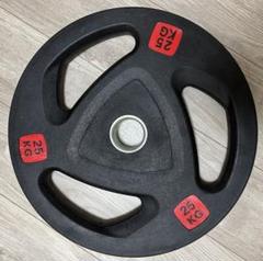 ⭐︎送料無料 匿名配送⭐︎ 25kg バーベルプレート ラバー