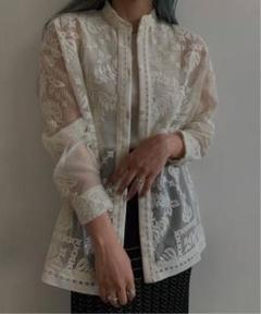 AMERI　CHEMICAL LACE OVER SHIRT AMERI(アメリヴィンテージ) / CHEMICAL LACE OVER SHIRT/FREE