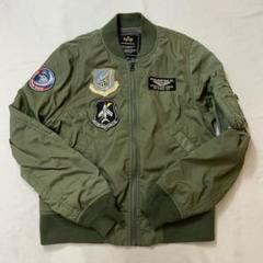 A/W ALPHA アルファ ミリタリージャケット L