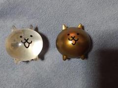 にゃんこ大戦争 ジェル入りソフビフィギュア　2個セット